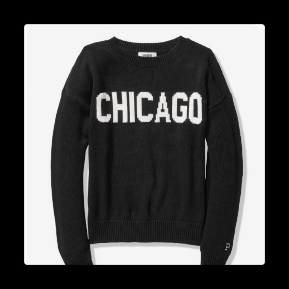 💝NEW VS PINK HERITAGE CREWNECK SWEATER